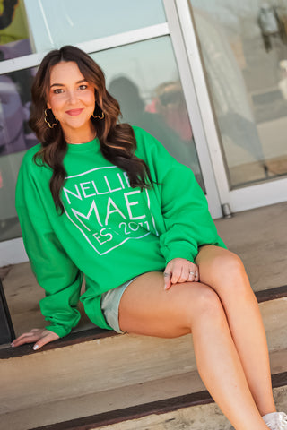 Nellie Mae Square Logo Sweatshirt *Final Sale*