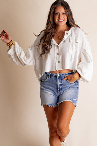 All In The Clear Cropped Jacket *Final Sale*