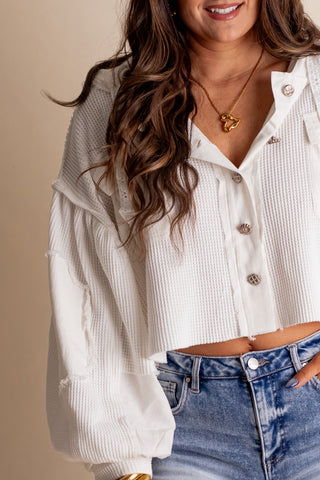 All In The Clear Cropped Jacket *Final Sale*