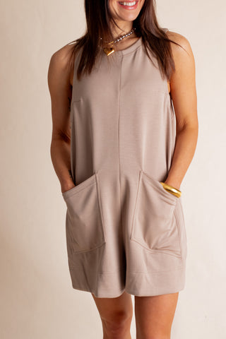 Where We Belong Scuba Romper *Final Sale*