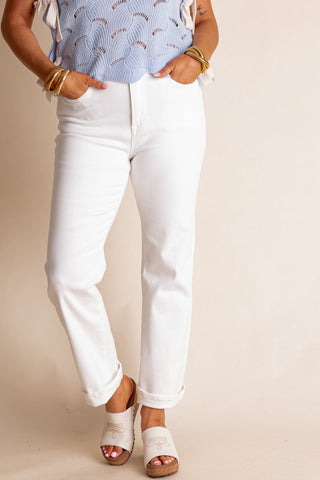 Amayah High Rise Straight Leg Jeans *Final Sale*