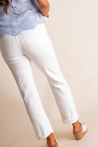 Amayah High Rise Straight Leg Jeans *Final Sale*