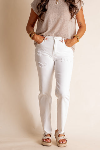 Addyson High Rise Slim Straight Jeans *Final Sale*