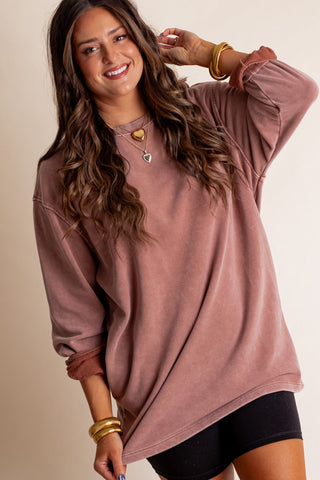 Another World Sweatshirt Tunic *Final Sale*