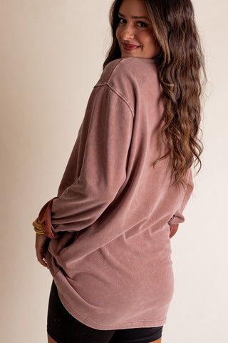 Another World Sweatshirt Tunic *Final Sale*