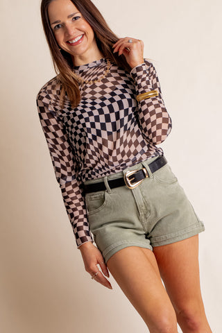 Star Of The Show Mesh Top *Final Sale*