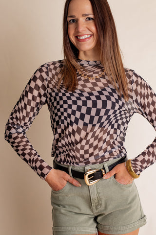 Star Of The Show Mesh Top *Final Sale*