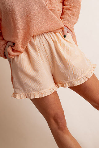Do Your Thing Ruffle Hem Shorts *Final Sale*