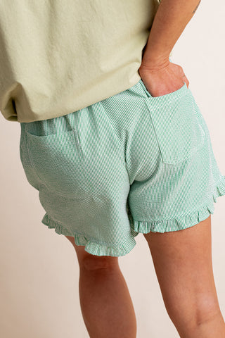 Do Your Thing Ruffle Hem Shorts *Final Sale*
