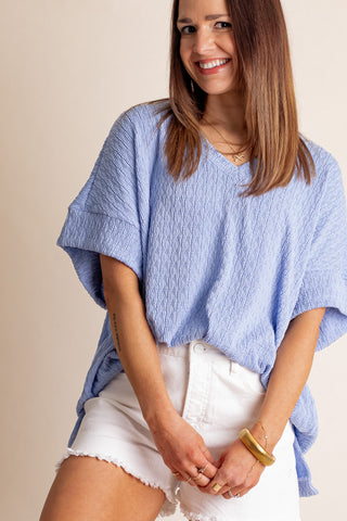 Happy Endings V Neck Top *Final Sale*