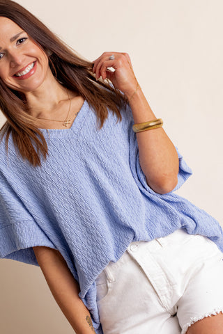 Happy Endings V Neck Top *Final Sale*