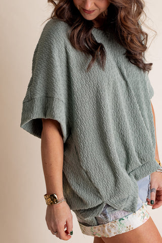 Happy Endings V Neck Top *Final Sale*