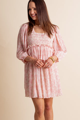 Doing Good Tiered Mini Dress