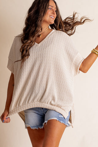 Happy Endings V Neck Top *Final Sale*
