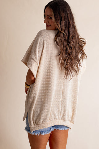 Happy Endings V Neck Top *Final Sale*