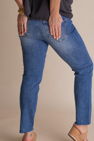 Caroline Mid Rise Relaxed Fit Skinnies *Final Sale*