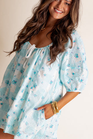 Choose To Shine Floral Romper *Final Sale*