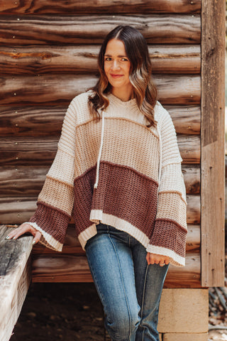 Never Out Of Style Hooded Sweater *Final Sale*