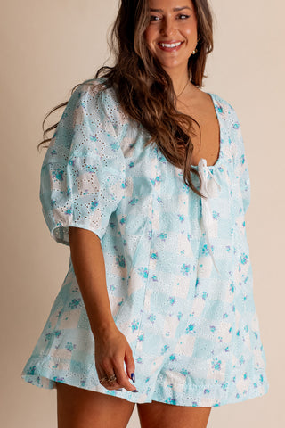 Choose To Shine Floral Romper *Final Sale*