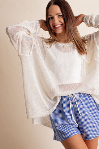 Waiting On Love Knit Pullover
