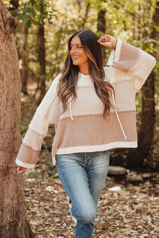 Never Out Of Style Hooded Sweater *Final Sale*
