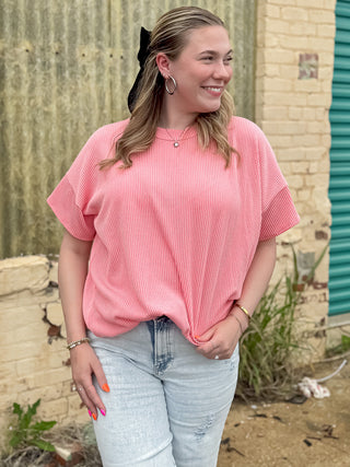 Jump For Joy Urban Ribbed Top *Final Sale*