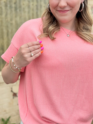 Jump For Joy Urban Ribbed Top *Final Sale*