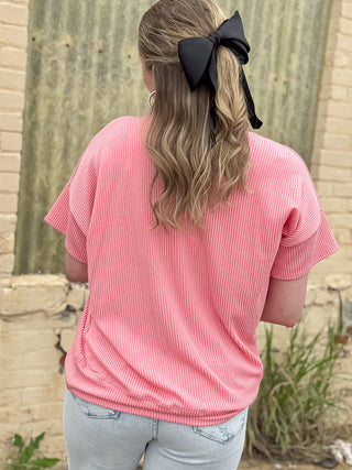 Jump For Joy Urban Ribbed Top *Final Sale*