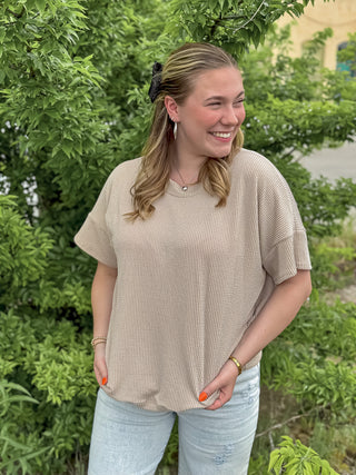 Jump For Joy Urban Ribbed Top *Final Sale*