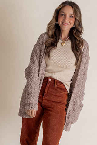 Running Free Popcorn Cardigan *Final Sale*