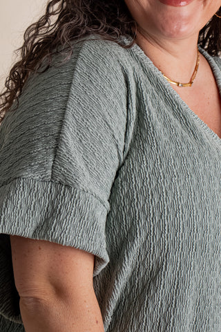 Happy Endings V Neck Top *Final Sale*