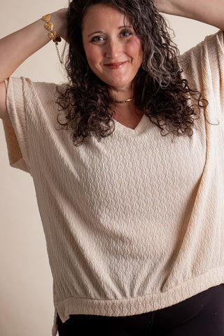 Happy Endings V Neck Top *Final Sale*