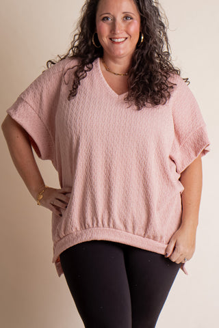 Happy Endings V Neck Top *Final Sale*