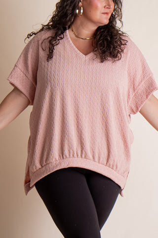 Happy Endings V Neck Top *Final Sale*