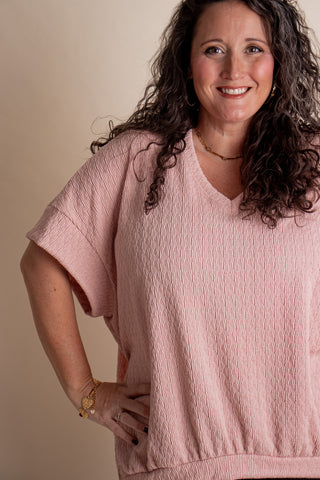 Happy Endings V Neck Top *Final Sale*
