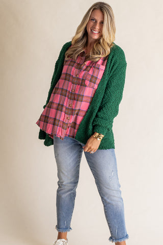 Running Free Popcorn Cardigan *Final Sale*