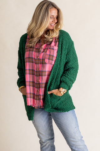 Running Free Popcorn Cardigan *Final Sale*