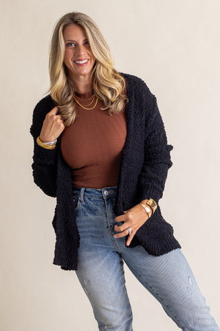 Running Free Popcorn Cardigan *Final Sale*
