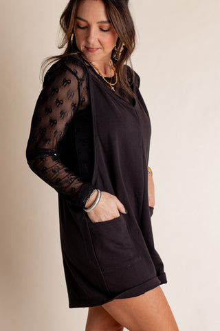 Beginning to Fall Mesh Top *Final Sale*