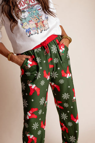 Christmas Stockings Pajama Pants *Final Sale*
