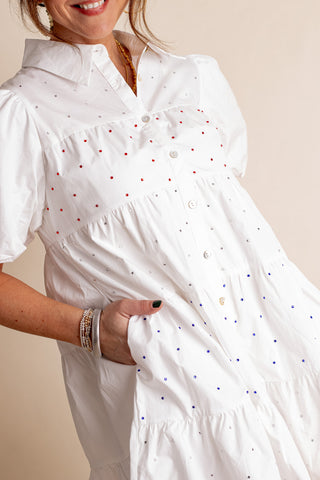 Just A Memory Puff Sleeve Dress *Final Sale*