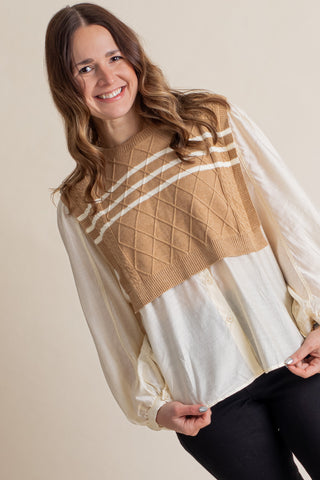 Weekend Reminiscing Layered Top *Final Sale*
