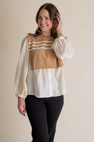 Weekend Reminiscing Layered Top *Final Sale*
