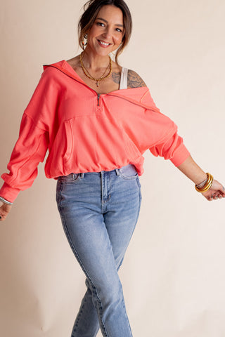 A New Wish Waffle Knit Hoodie *Final Sale*