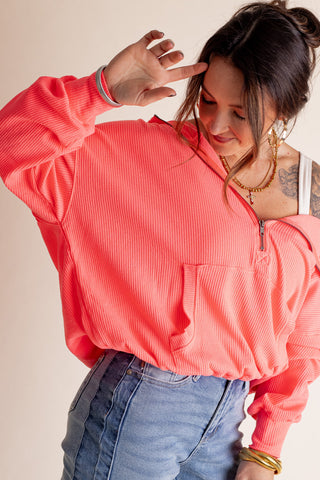 A New Wish Waffle Knit Hoodie *Final Sale*