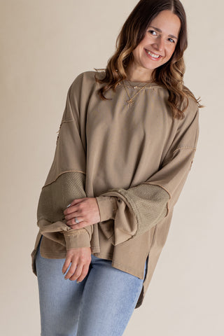 Private Smiles Round Neck Top *Final Sale*