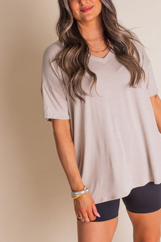 Nellie V Neck Tee *Final Sale*