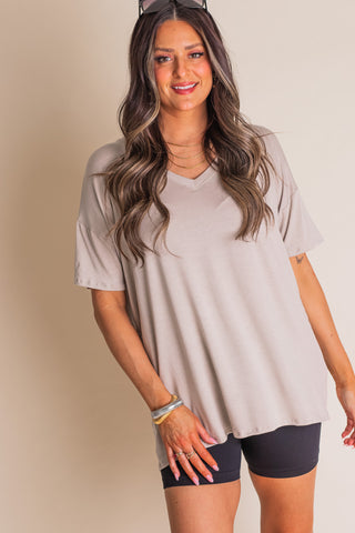 Nellie V Neck Tee *Final Sale*