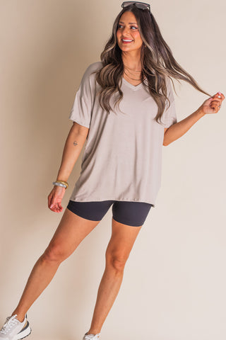 Nellie V Neck Tee *Final Sale*