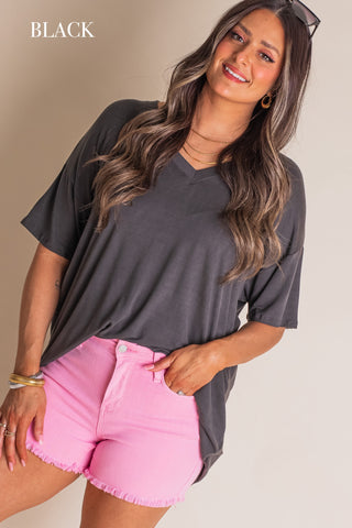 Nellie V Neck Tee *Final Sale*